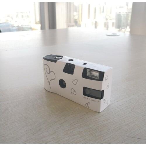 Disposable Wedding Bridal Camera Wedding Decoration Camera Single Use 36 Flims Included TUE88