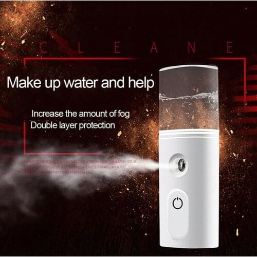 Portable Mini Home Car USB Mist Maker Diffuser Hydrating Humidifier Air Purifier SANA889
