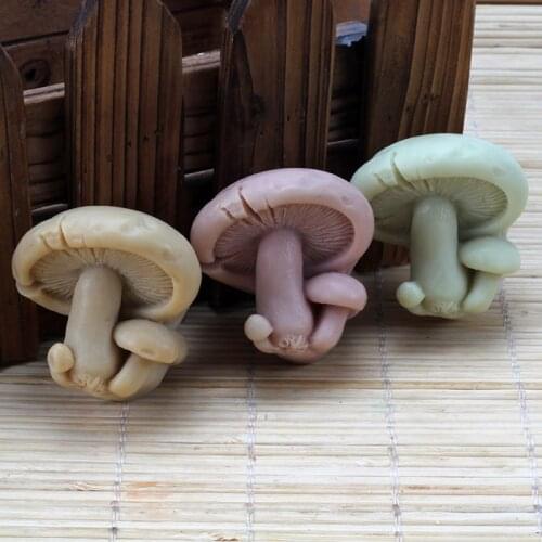 Cute Mushroom Soap Mold Handmade Silicone Craft Resin Mould