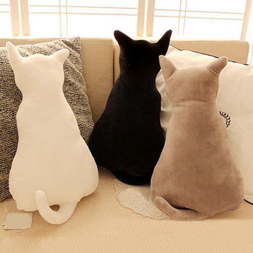 Cute Cat Soft Plush Toy Back Shadow Toy Pillow Appease Cushion Gift For Children Home Pillow Seat Birthday Christmas Gifts