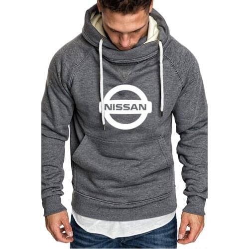 2020Mens Hoodies Nissan car logo printing Sweatshirt Spring Autumn New Fashion hip hop Casual Mens Hoodies