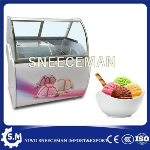 High Quality Ice Cream Fridge Ice Cream Display Cabinet Ice Cream Cabinet with CE for sale