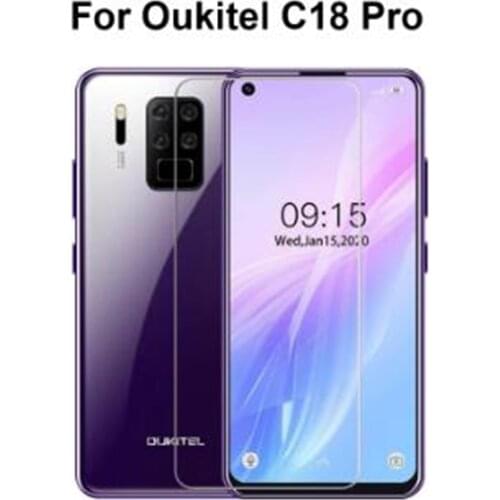 Tempered Glass for Oukitel C18 Pro Case Glass Explosion-proof Protective Glass Film Screen Protector for Oukitel C18 Pro Vitro