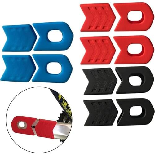 ENLEE crank protectors bicycle accessories crank protectors mountain bike gear pedal crank rubber protectors