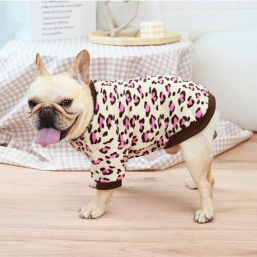Pitbull Dog Clothes Dropship French Bulldog Winter Outfit Jacket Dog Fleece Sweater Pug Puppy Clothes Corgi Apparel Wholesale
