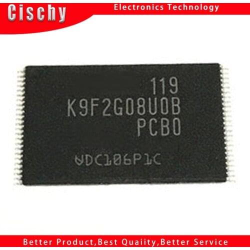 1pcs/lot K9F2G08U0BPCB0 K9F2G08UOBPCBO K9F2G08U0B-PCB0 K9F2G08UOB-PCBO TSOP48 In Stock