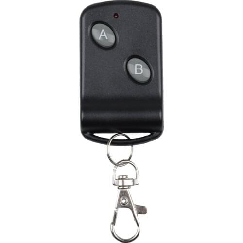 100PCS 315Mhz 433MHZ Wireless RF Remote Control Transmitter 1 / 2 /4 Button Black Color TX Big Button Remote For Light Switch