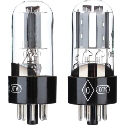 AIYIMA 6H8C Electron Tube Amplifier Vacuum Replacement 6N8P/5692/6SN7/ECC33/CV181 Valve Strengthen Bass Sound For Amplifier 2PCS