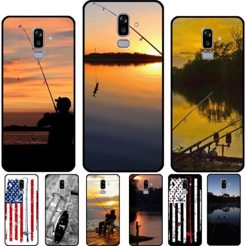 Fishing Rod Case For Samsung Galaxy A5 A3 2017 J7 J5 J1 J3 2016 A6 A8 J6 J4 Plus J8 A7 A9 2018 Cover