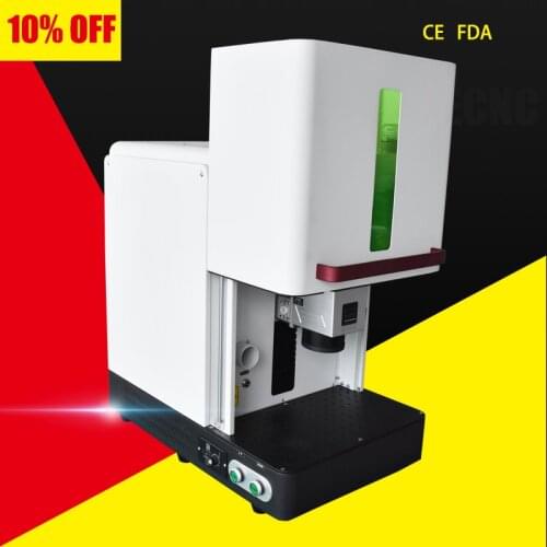 High Speed Optical Mini portable 20w Fiber Laser Marking Machine Pshinecnc