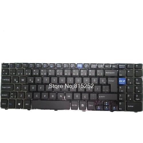 Laptop Keyboard For Pegatron A15 NK81MT09-01024D-00 0KN0-XV1TU08 Turkey TR New With Black Frame Black