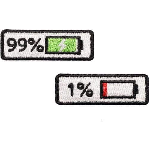 Creative Custom patch for clothing iron on embroidery appliques badges for decorate clothing bag DIY