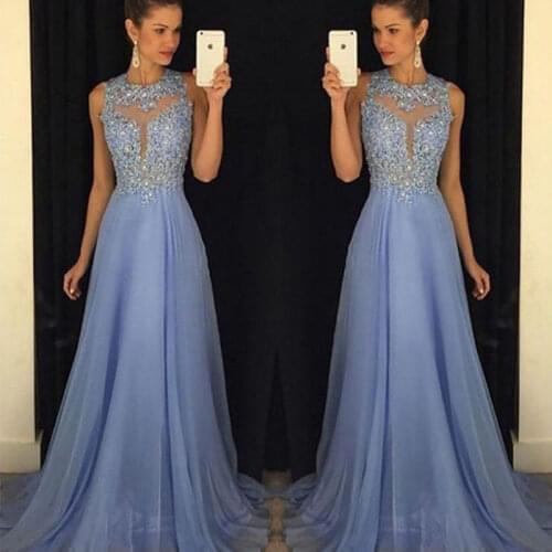 Women Formal Gown Dresses Wedding Evening Party Prom Long Dress Arrival Lace Floral Maxi Dresses