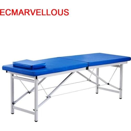 Beauty Lettino Massaggio Cadeira De Massagem Mueble Salon Cama Foldable Folding Chair Camilla Masaje Plegable Table Massage Bed
