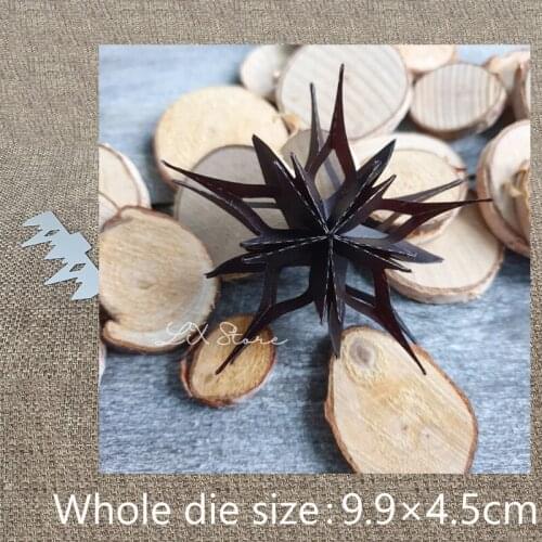 New Design Craft Metal Cutting Die die cuts Folding star flower decoration scrapbook Album Paper Card Craft Embossing die cuts