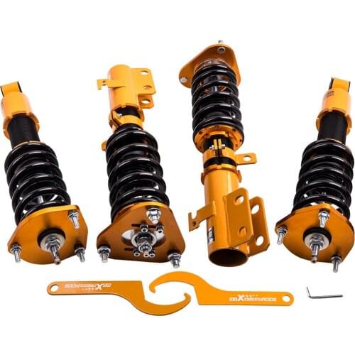 Full Coilover For Toyota Corolla Matrix 03-08 24-Way Adjustable Damper Shock Absorber Struts