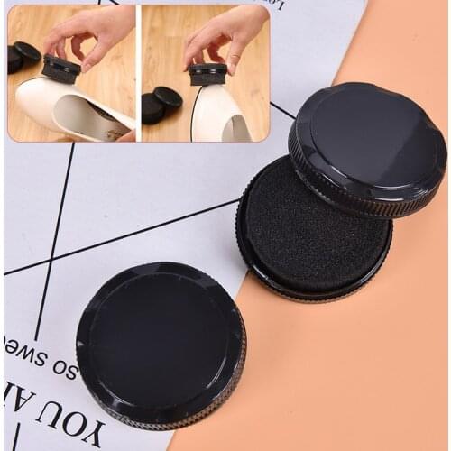 Portable Quick Shine Shoes Sponge Brush Shoes Maintenance Polish Wax Dust Cleaner Cleaning Tool