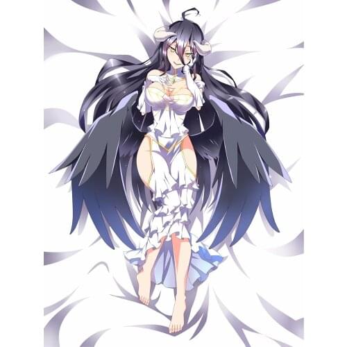 Albedo Overlord Anime 3D Bedding Bed Sheet Bedsheet Quilt 150*200cm Animation Blanket