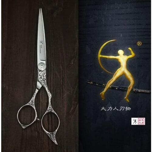 Titan 6.0inch hairdressing scissors professional barber hair scissors jappan 440c steel ножницы парикмахерские