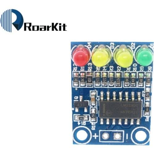 XD-82B 12V battery level indicator module 4 paragraph 4 onboard battery indicator LED lights