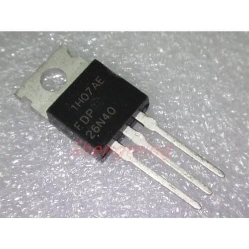 10pcs FDP26N40 TO-220