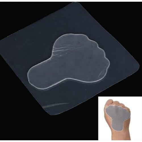 1X Reusable Anti Wrinkle Hand Pad Anti Aging Hand Lift Up Patch Flesh Face Skin Care Silicone Transparent Removal Patch