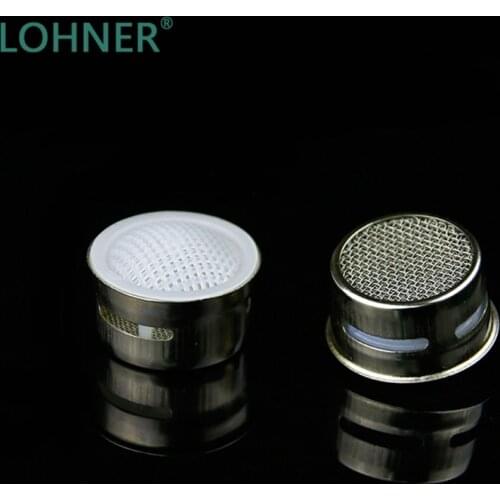 Lohner Sale Thread Aerator Bubbler Water Saving Kitchen Swivel Head Tap Faucet Stainless Steel Filter For Bathroom