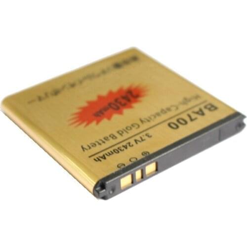 Ciszean 5pcs/lot 2430mAh BA700 Gold Replacement Battery For Pro MK16I Neo MT15I Neo V MT11I Ray ST18I LT16I BA700