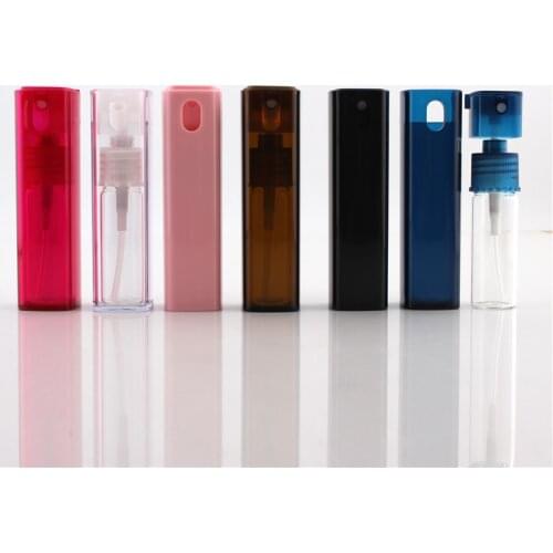 6pcs Travel Portable Perfume Bottle Spray Bottles Empty Cosmetic Containers 5ml/10ml Perfume Empty Atomizer Plastic Pen Slpp-15