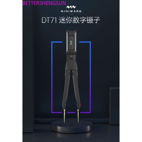 DT71 smart mini digital tweezers handheld electric bridge measurement Component signal generator multimeter