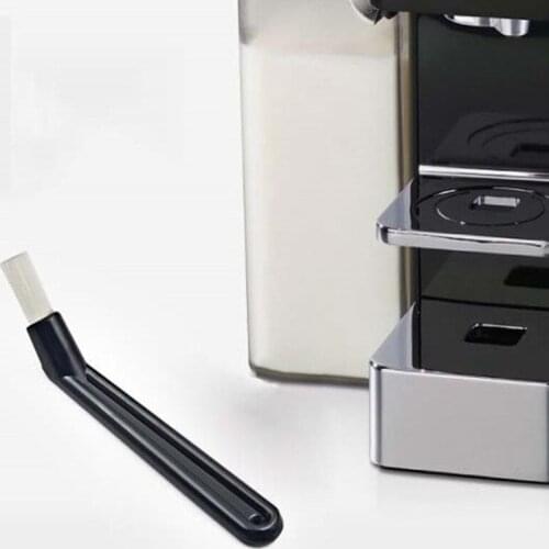 Coffee Brush Espresso Coffee Machine Cleaning Brush Machine Coffee Grime Cleaning Brush Plastic Handle Cleaner Tools