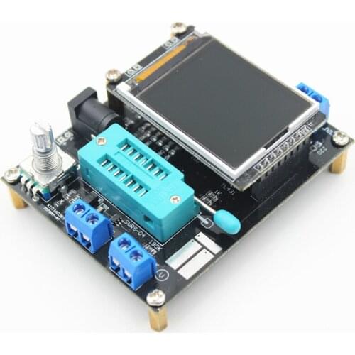 Multifunctional Tester GM328 Transistor Tester Diode Capacitance ESR Voltage Frequency Meter PWM Square Wave Signal Generator