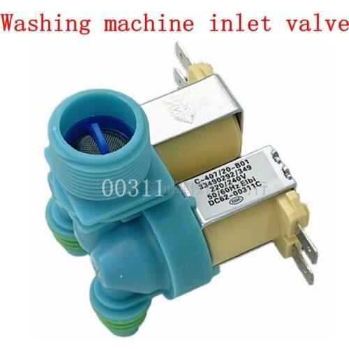 Fully automatic Samsung washing machine inlet valve DC62-00311G double head solenoid valve parts