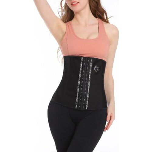 New Waistband For Postpartum Shaping Garment Gain Waist Trainer Body Shaper Modeling Girdle Shapewear Front Closure Hook-eye