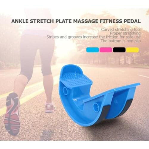Foot Stretcher Rocker Ankle Plantar Muscle Calf Stretch Board For Achilles Tendinitis Yoga Fitness Sports Outdoor Massage Pedal