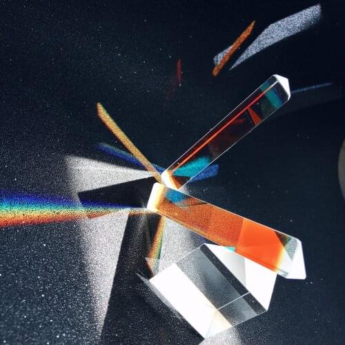 Right Angle Reflection Prism Experimental Optics Mitsubishi Mirror Children Students Look At Rainbow To Take Pictures