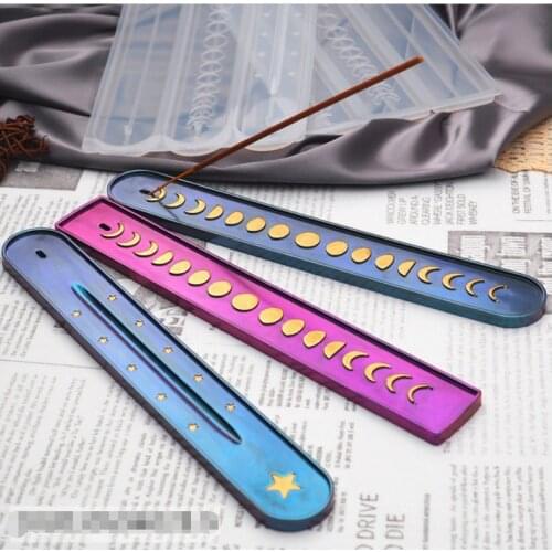 Transparent Silicone Mould Dried Flower Resin Decorative Craft DIY sun Moon stars Phase board Mold epoxy resin molds for jewelry