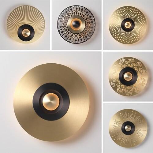 Modern LED Wall Lamp Sconce Single Light Hallway Wall Lamps Home Decor Lighting Fixtures Bedside Loft Decor Applique Murale