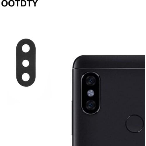Camera Glass For Redmi Note 5 Original Rear Back Camera Lens Glass For Housing with Sticker Adhesive