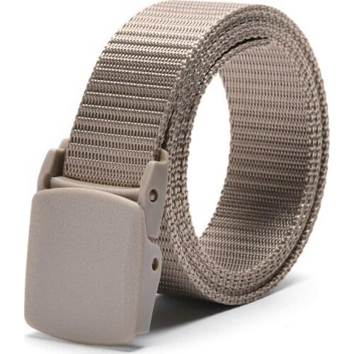 TJ-TingJun New Outdoor Pants Girdle Canvas Belt Men And Women Leisure Security Students Military Training Quickly Dry Belt B19-1