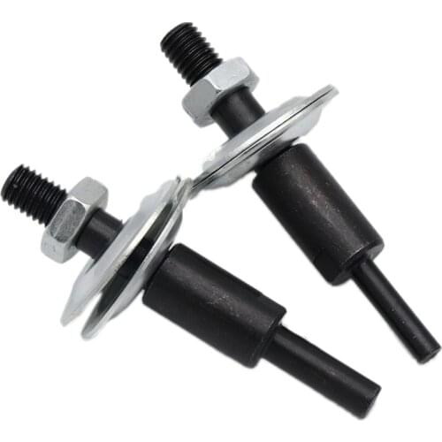 Shaft Arbor Extension Motor Arbor Threaded Shaft Adapter for Buffing Grinding Wheels Bench Grinder Wheels (2 Sets) Promotion