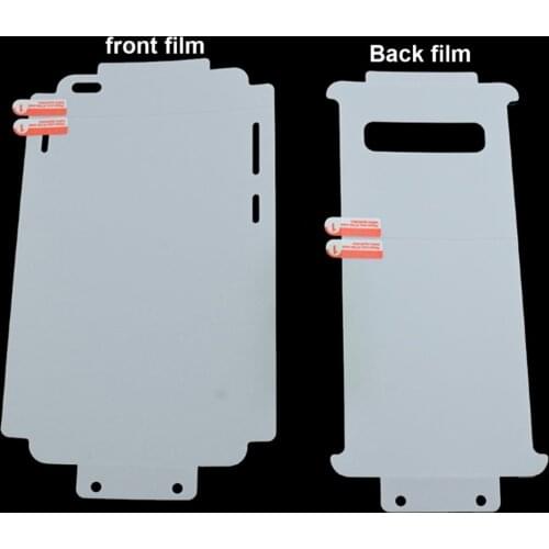 10D Soft TPU Hydrogel Film For Samsung Galaxy S10 S20 Plus Note 10 20 Ultra Pro Full Body Cover Screen Protector Gel Not Glass