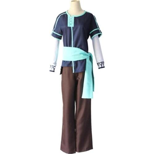 2019 Costume Sword Art Online Alicization Eugeo Cosplay Costume SAO Eugeo Outfit Mens Uniform Customizable