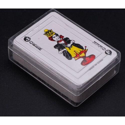 2021 New Texas Hold'em Mini Poker Home Decoration Travel Portable Playing Card Board Game