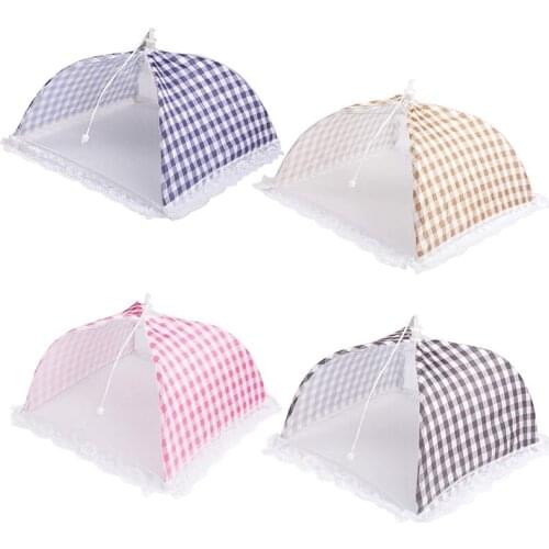 -Up Mesh Screen Food Cover Tent Umbrella, Reusable and Collapsible Food Cover Net Protector for Outdoors,Screen Tents