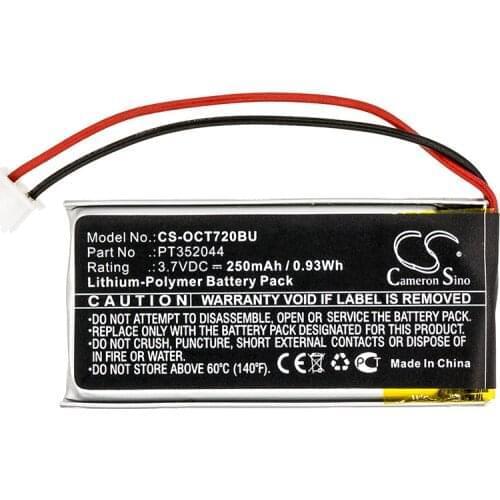 Cameron Sino 250mAh CMOS/BackUp battery for Oracle Tablet 720, Tablet 721