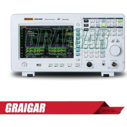 DSA815 spectrum analyzer frequency domain 9 kHz to 1.5 GHz RBW 100 Hz to 1 MHz