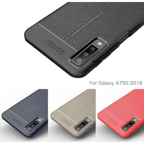 Case For Samsung Galaxy A7 2018 A750 Silicone Carbon Fiber Soft Back Cover For Samsung A7 2018 A750F Case Phone Funda Coque Etui