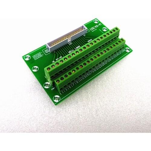 DC3 40P 2x20Pins Header Breakout Board, Terminal Block, Connector