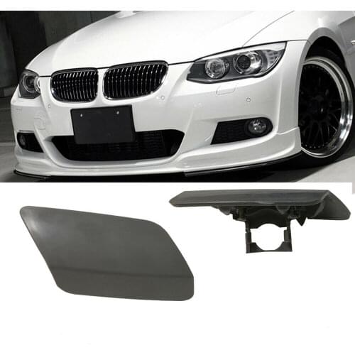 For BMW E92 E93 LCI 2009-2013 Flap Bumper Headlight Washer Cap Cover Trim